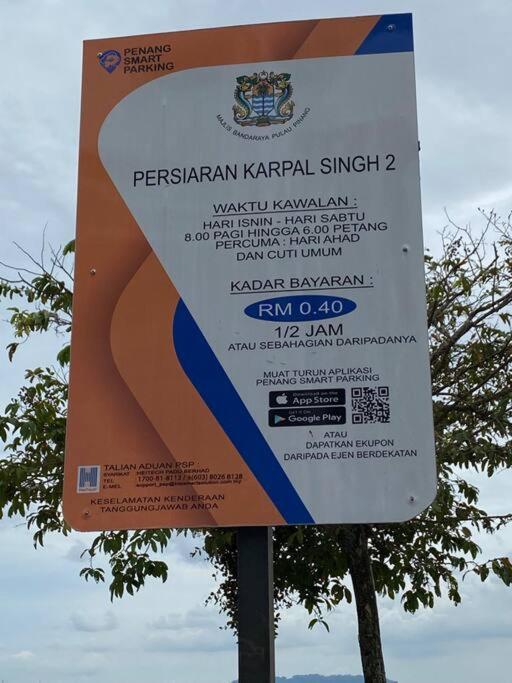 Maritime Duplex Penang- Pemandangan Laut Apartment
